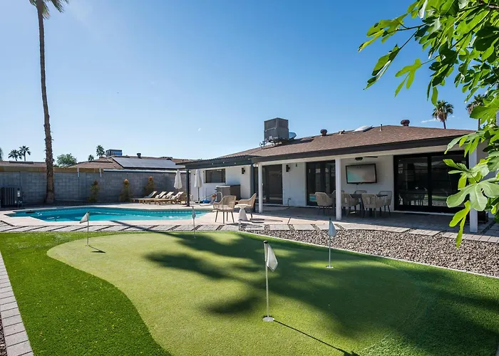 Modern Desert Oasis - Shuffleboard Hiking Pool Putting